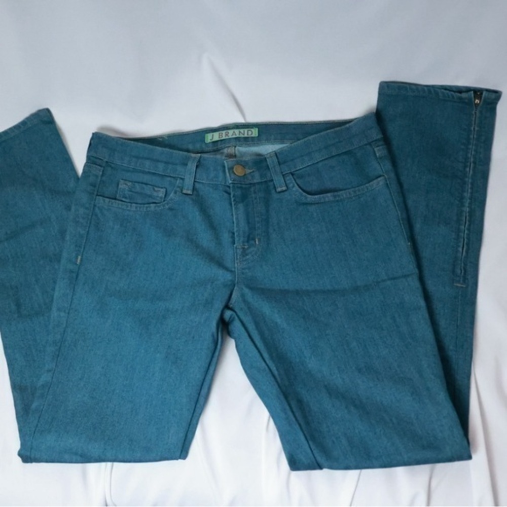 J Brand The Deal Skinny Leg faded denim jeans pants, size 29, NWT skinny jean